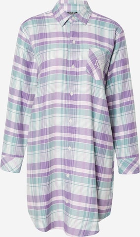 Lauren Ralph Lauren - Camisola de pijama em roxo: frente