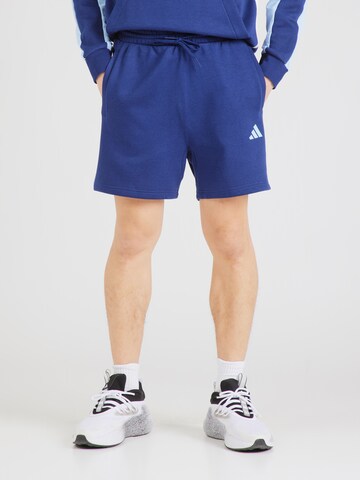 Regular Pantalon de sport 'ESS' ADIDAS SPORTSWEAR en bleu : devant