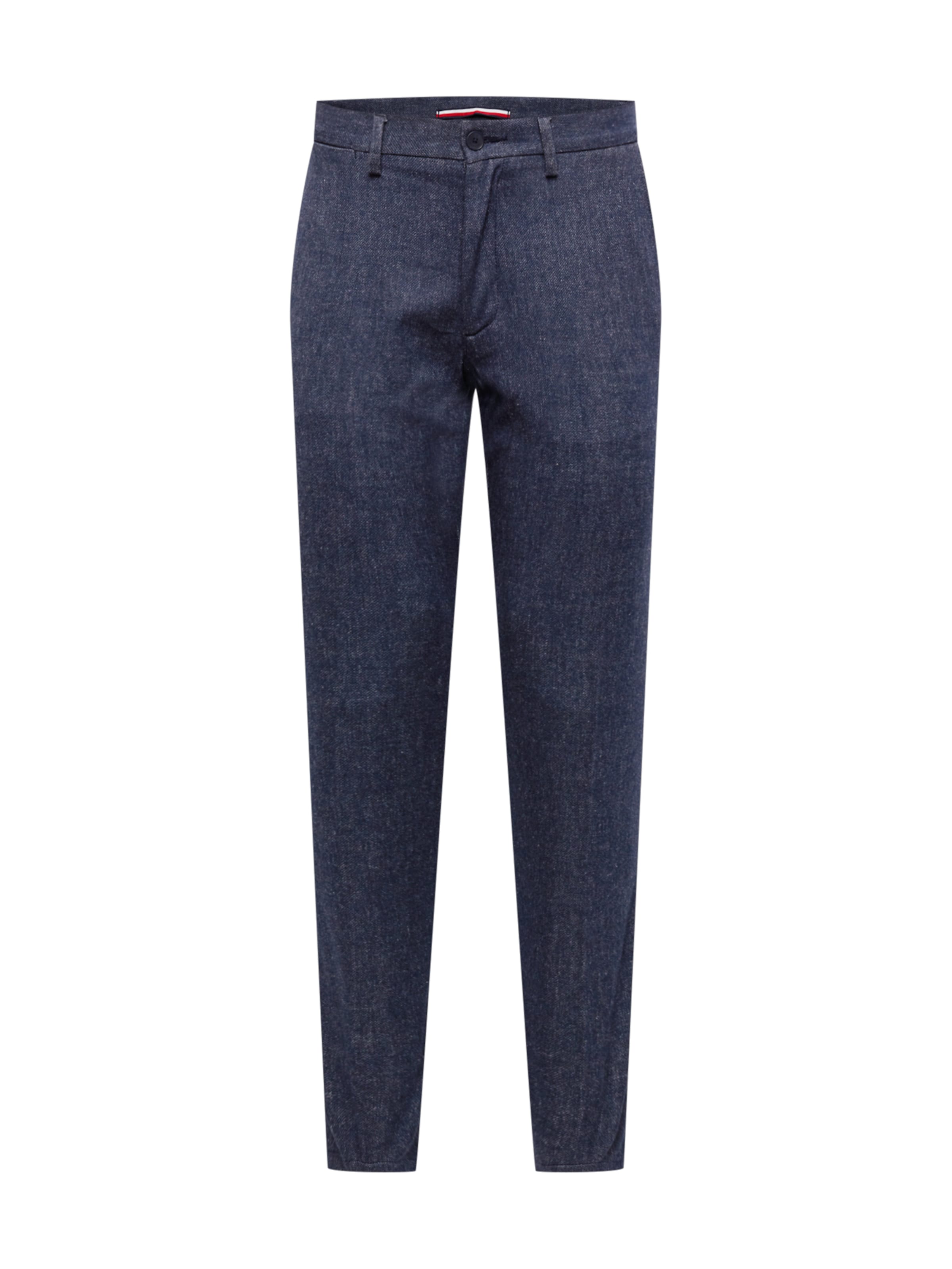 Regular Pantalon à plis 'Denton' TOMMY HILFIGER en bleu : devant