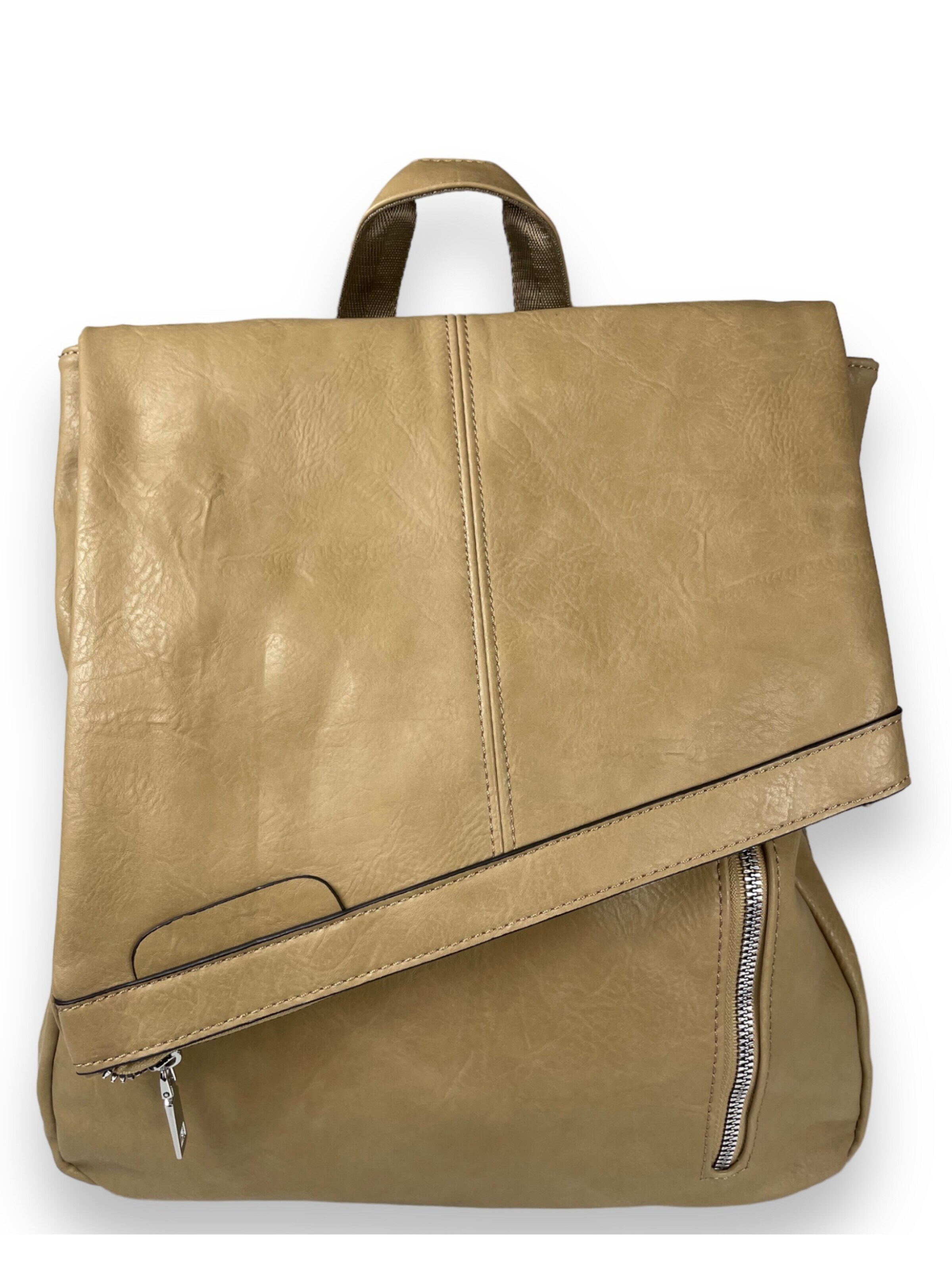 Sac à dos '2in1 Rucksacktasche' Kumixi en beige : devant