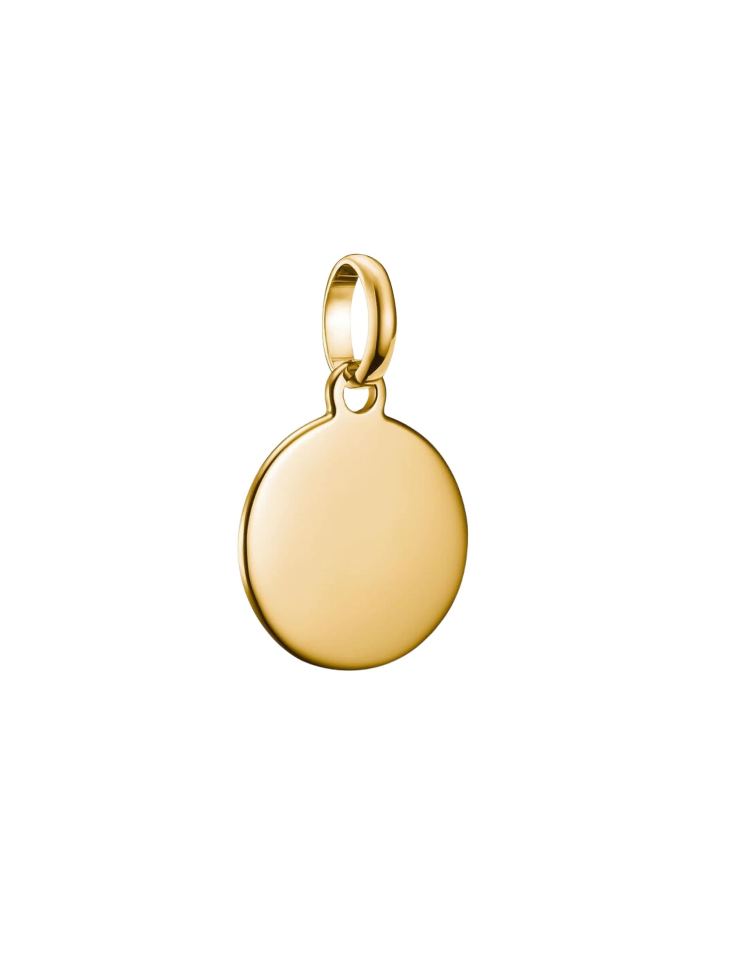 Pendentif Thomas Sabo en or : devant