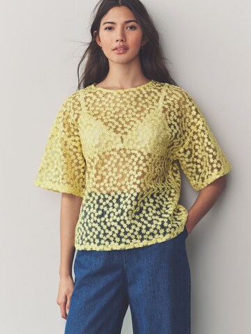 Camicia da donna di Next in giallo: frontale