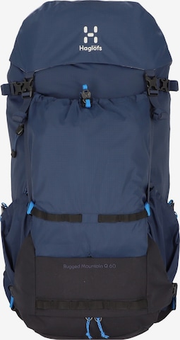Haglöfs Sports Backpack 'Rugged Mountain' in Blue: front
