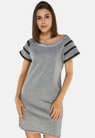 TOOche Dress 'New Sporty' in Grey: front