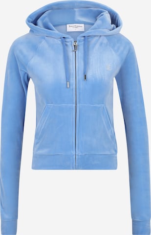Juicy Couture Tall Кофта на молнии 'MADISON' в Синий: спереди