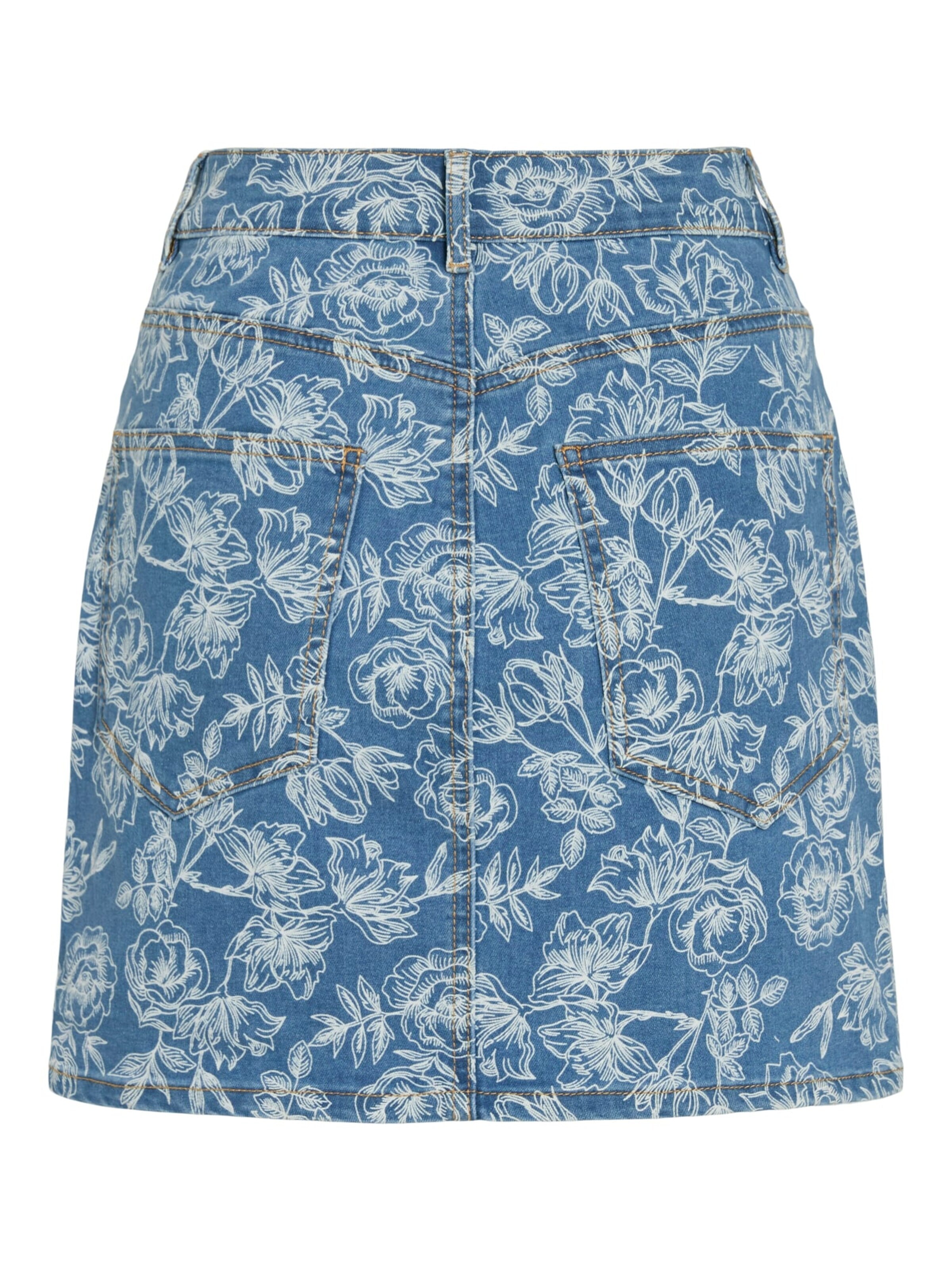 VILA Rok 'Chia' in Blauw