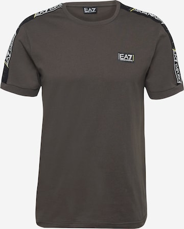 EA7 Emporio Armani - Camisa em cinzento: frente