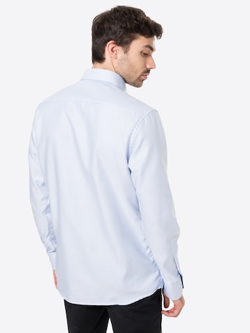 Coupe regular Chemise business ETERNA en bleu