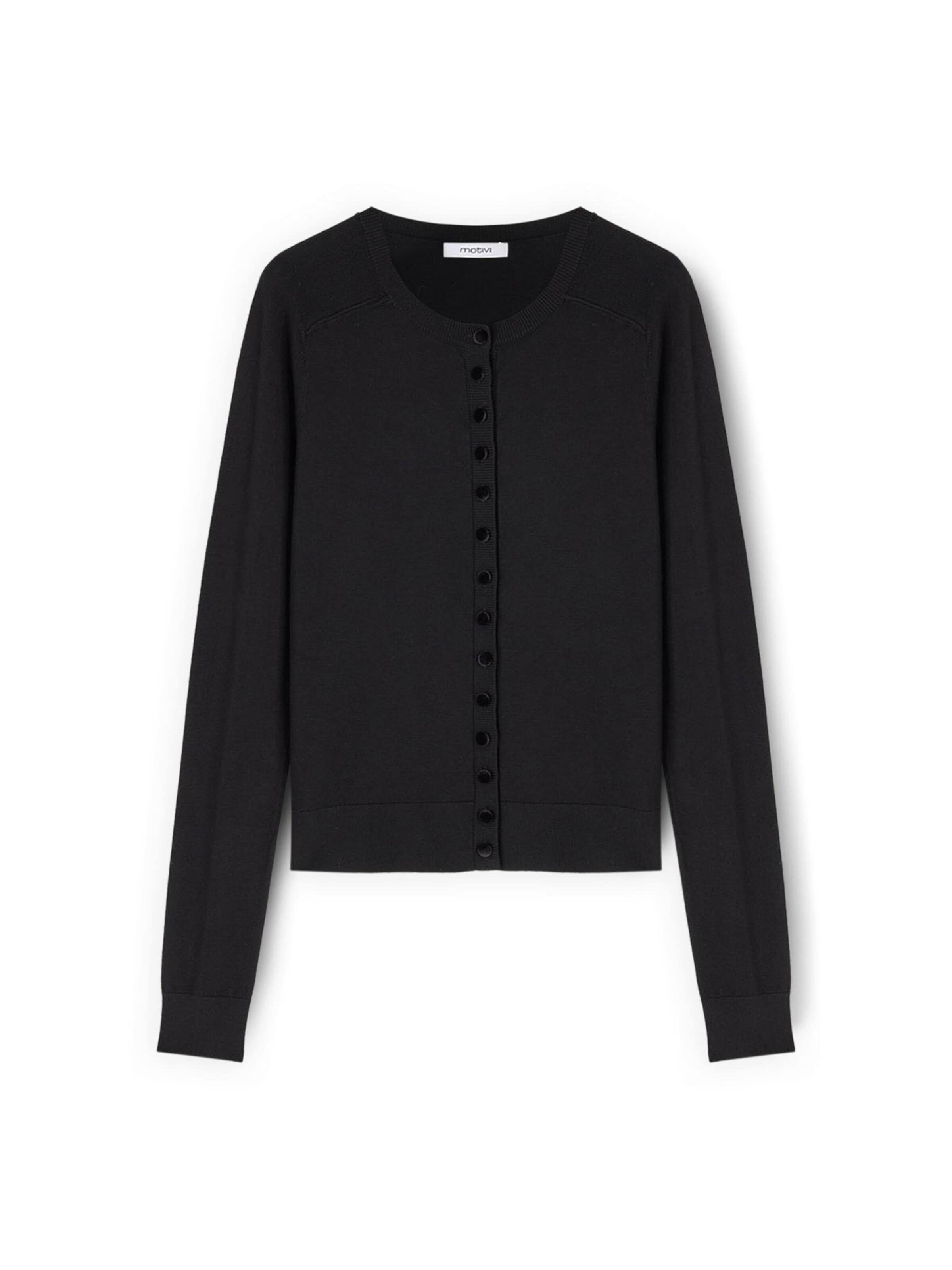 MOTIVI - Jersey en negro: frente