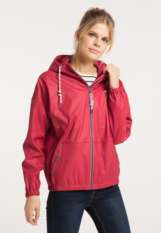 Schmuddelwedda Between-season jacket in Red: front