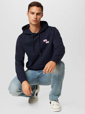 Only & Sons Sweatshirt 'AWKWARD' in Blauw