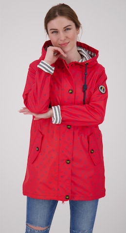 ankerglut Between-Seasons Parka 'Friesennerz ANKERGLUTZAUBER' in Red: front