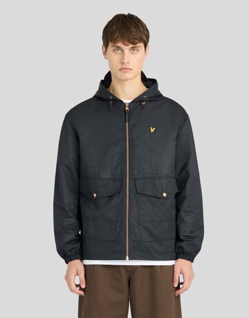 Lyle & Scott Tussenjas in Zwart: voorkant