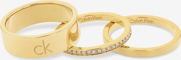 Calvin Klein Sormus värissä kulta: etupuoli