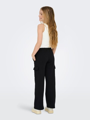 Loosefit Pantalon 'KOGAnna' ONLY GIRLS en noir