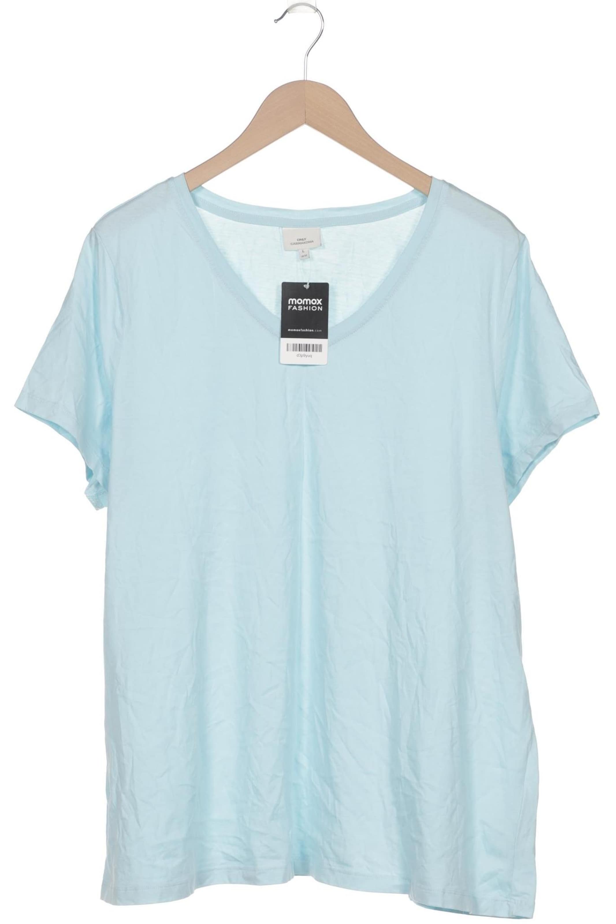 ONLY Carmakoma Shirt in L in Blue: front