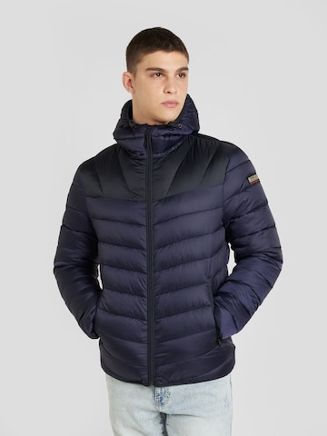 NAPAPIJRI Jacke 'AERONS' in Blau: Vorderseite