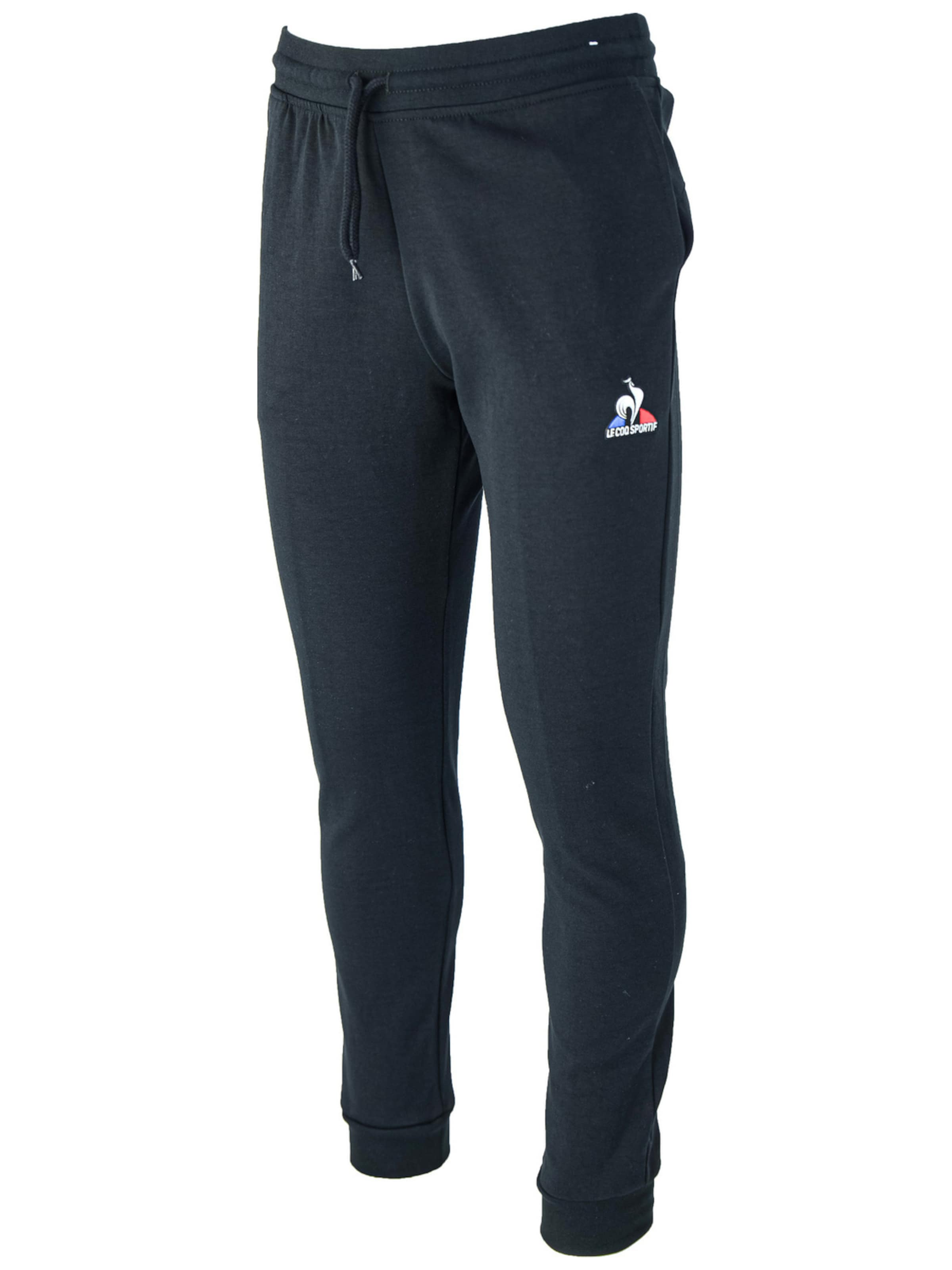Regular Pantalon de sport LE COQ SPORTIF en noir