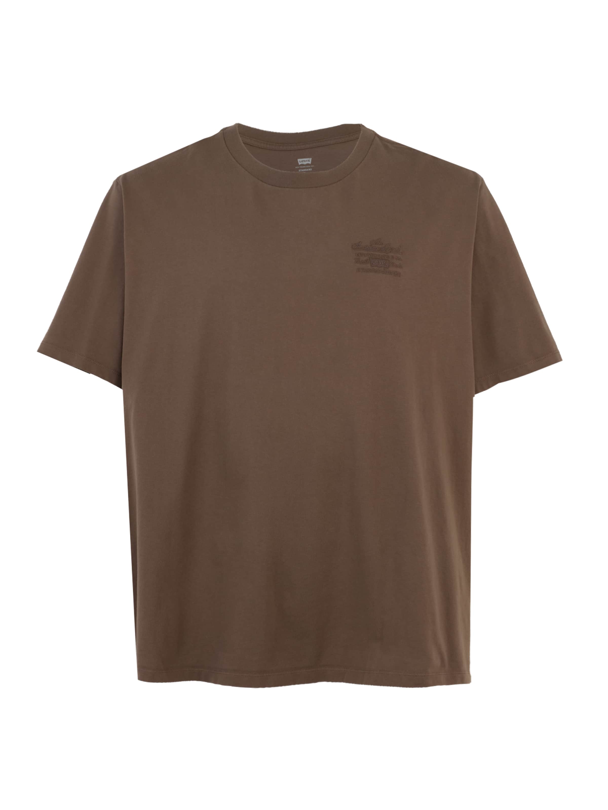 T-Shirt Levi's® Big & Tall en marron : devant