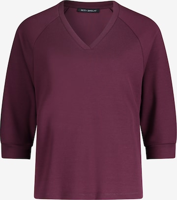 Betty Barclay Sweatshirt in Purple: front