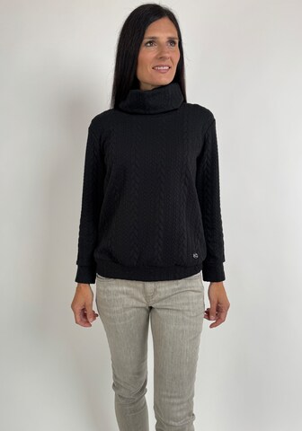 Seidel Moden Sweatshirt in Black: front
