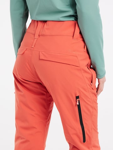 PROTEST Regular Workout Pants 'CARMACKS' in Red