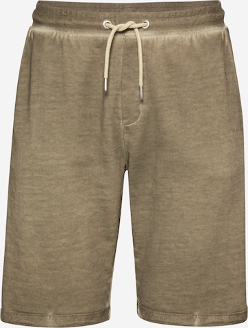 !Solid Regular Chino in Groen: voorkant