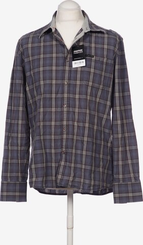 Pepe Jeans Button Up Shirt in XL in Grey: front