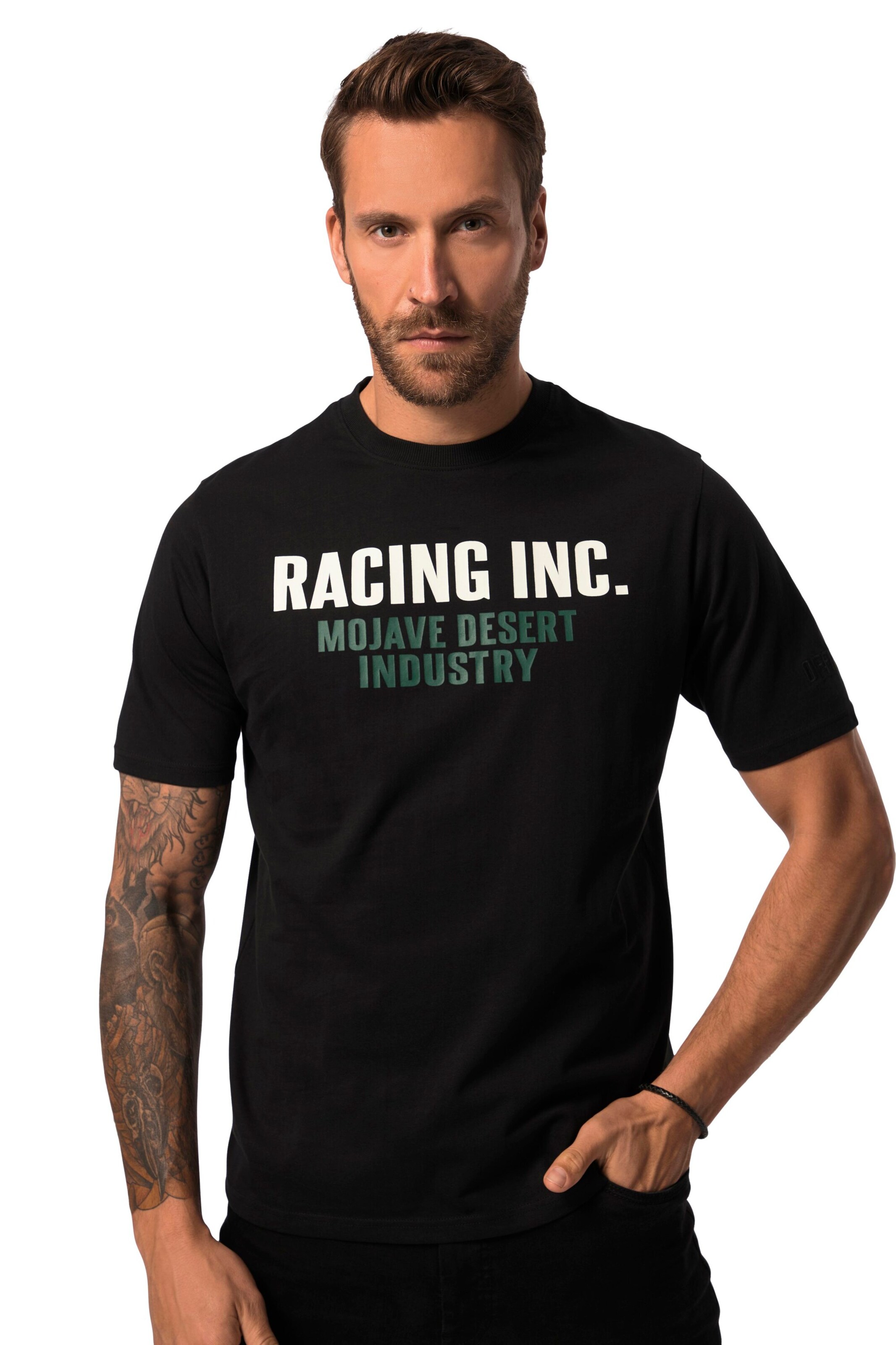 JP1880 Shirt in Black: front