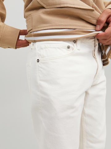 JACK & JONES Regular Jeans 'Mike Evan' in White