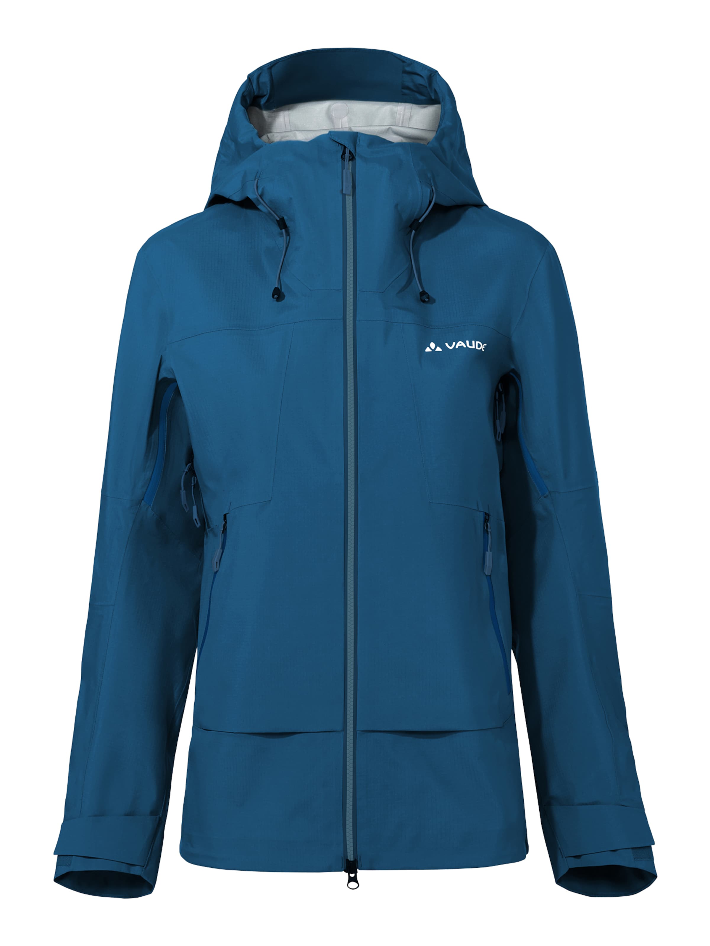 VAUDE Outdoorjacke 'Croz Alpine' in Blau: Vorderseite