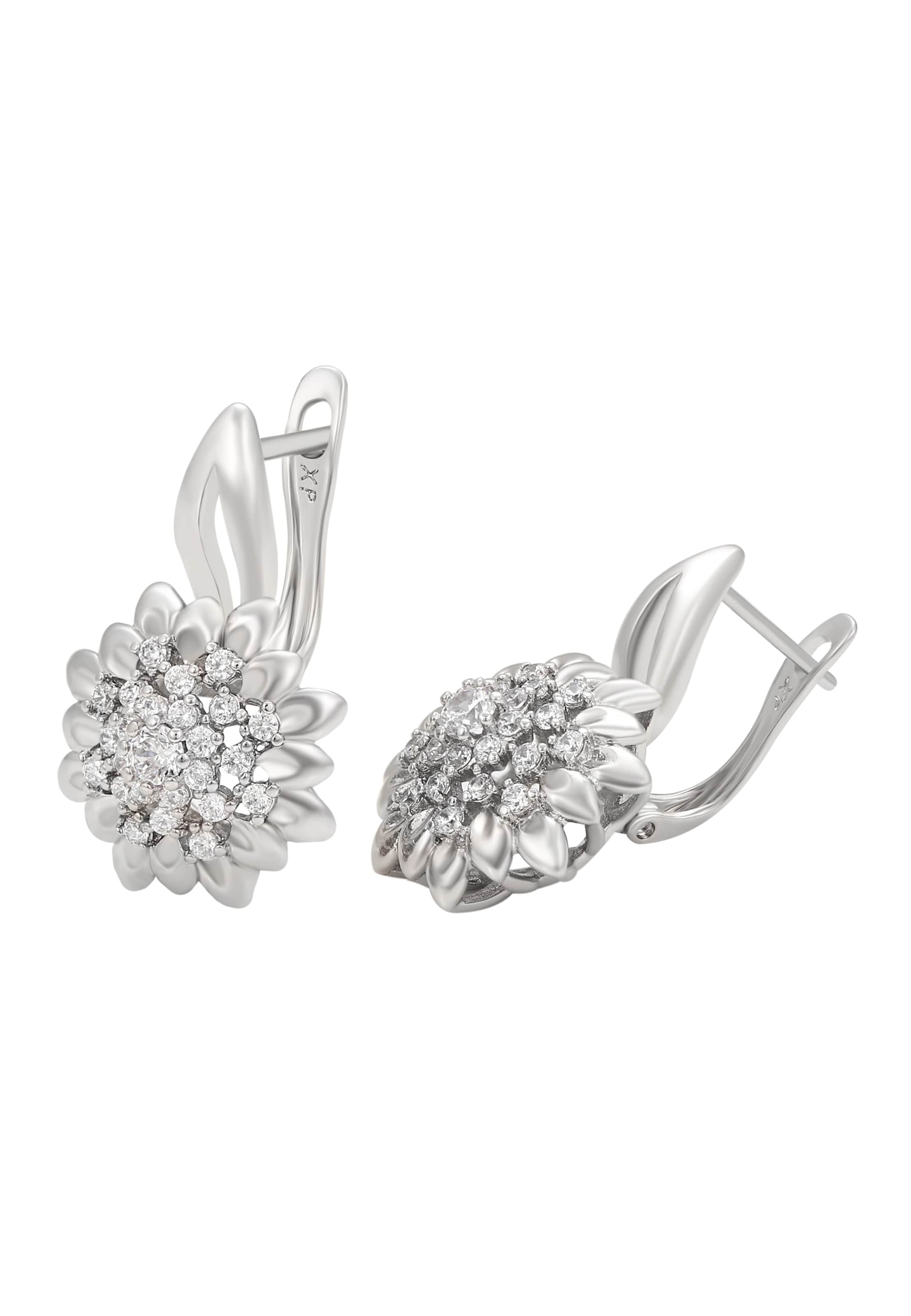 Gaya Earrings in Silver