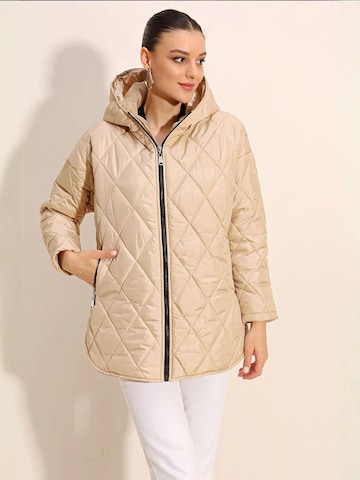 Bigdart - Casaco meia-estação em bege: frente