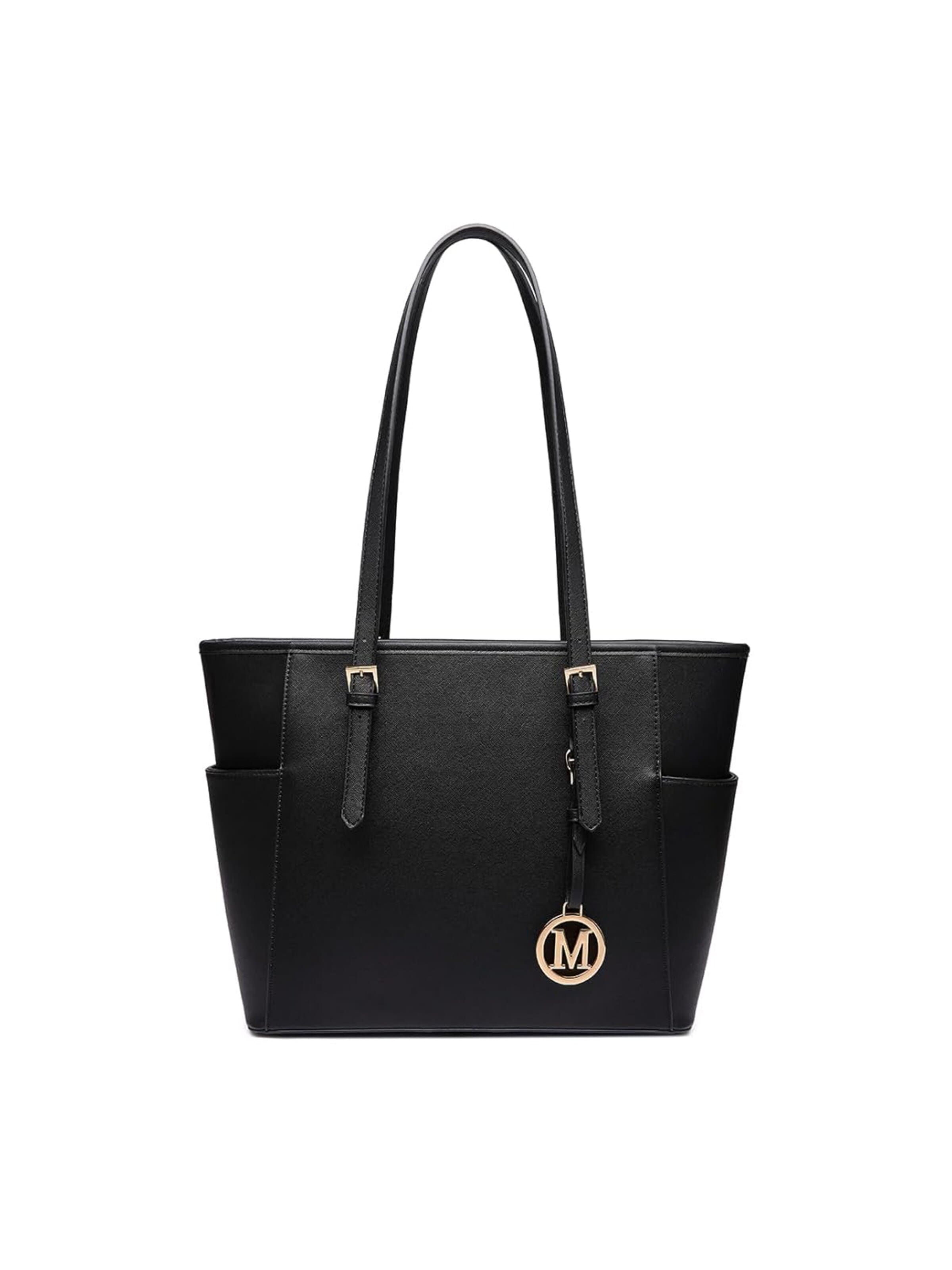 Miss Lulu Schultertasche‌‌‌‌‌‌‌‌‌‌ in Schwarz: Vorderseite