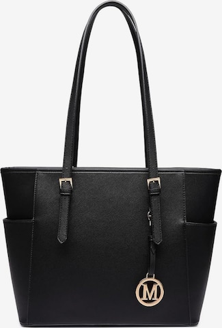 Miss Lulu Shoulder Bag in Black: front