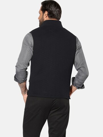 Jan Vanderstorm Bodywarmer 'Lindborg' in Zwart