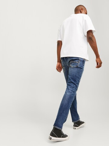 JACK & JONES - regular Vaquero ' JJIMIKE JJFOX' en azul
