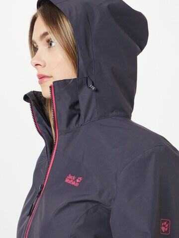 JACK WOLFSKIN Outdoorjas 'Evendale' in Grijs