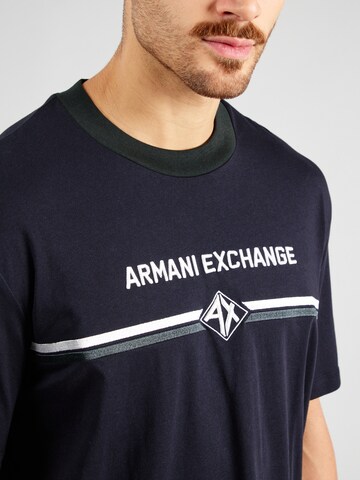 ARMANI EXCHANGE - Camisa em azul