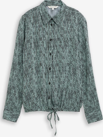 TOM TAILOR Bluse in Grün: Vorderseite
