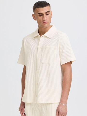 Fit confort Chemise ' SDUtley ' !Solid en beige : devant