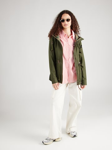 Parka mi-saison 'Monadis' Ragwear en vert