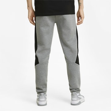 PUMA Regular Workout Pants 'Evostripe' in Grey