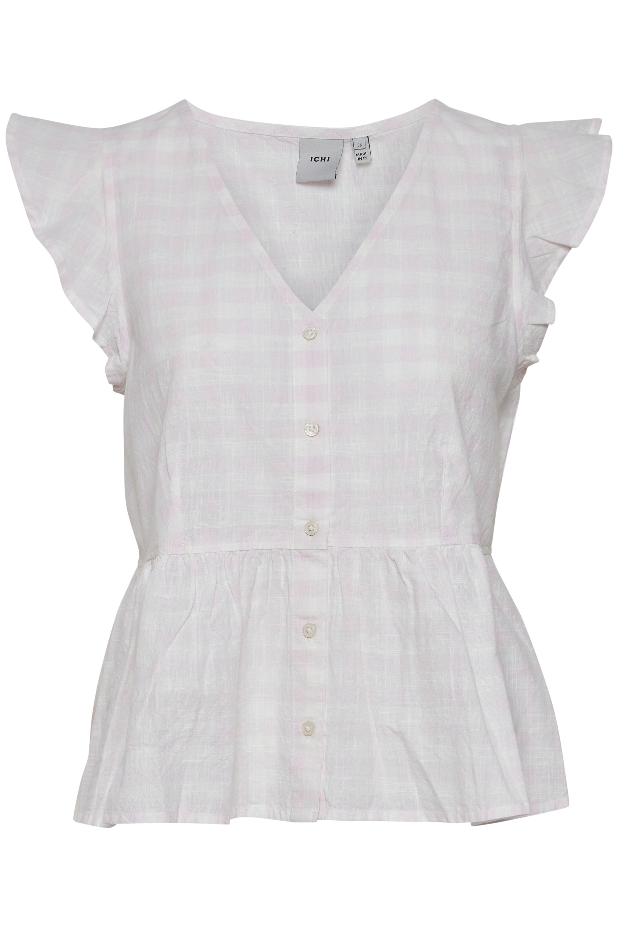 ICHI Blouse 'IHGry' in White: front