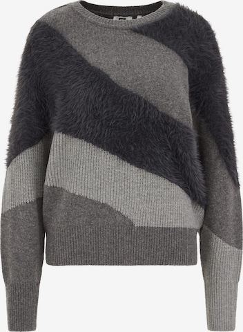 WE Fashion Neulepaita värissä harmaa: etupuoli