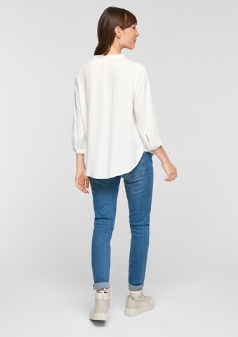 QS Bluse in Weiß