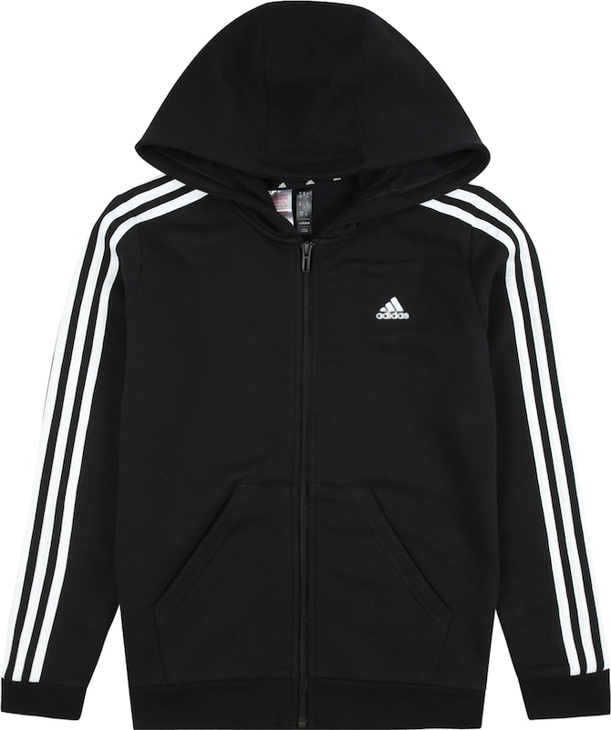 ADIDAS SPORTSWEAR Sportsweatjacke in Schwarz ADIDAS SPORTSWEAR Sportsweatjacke in Schwarz