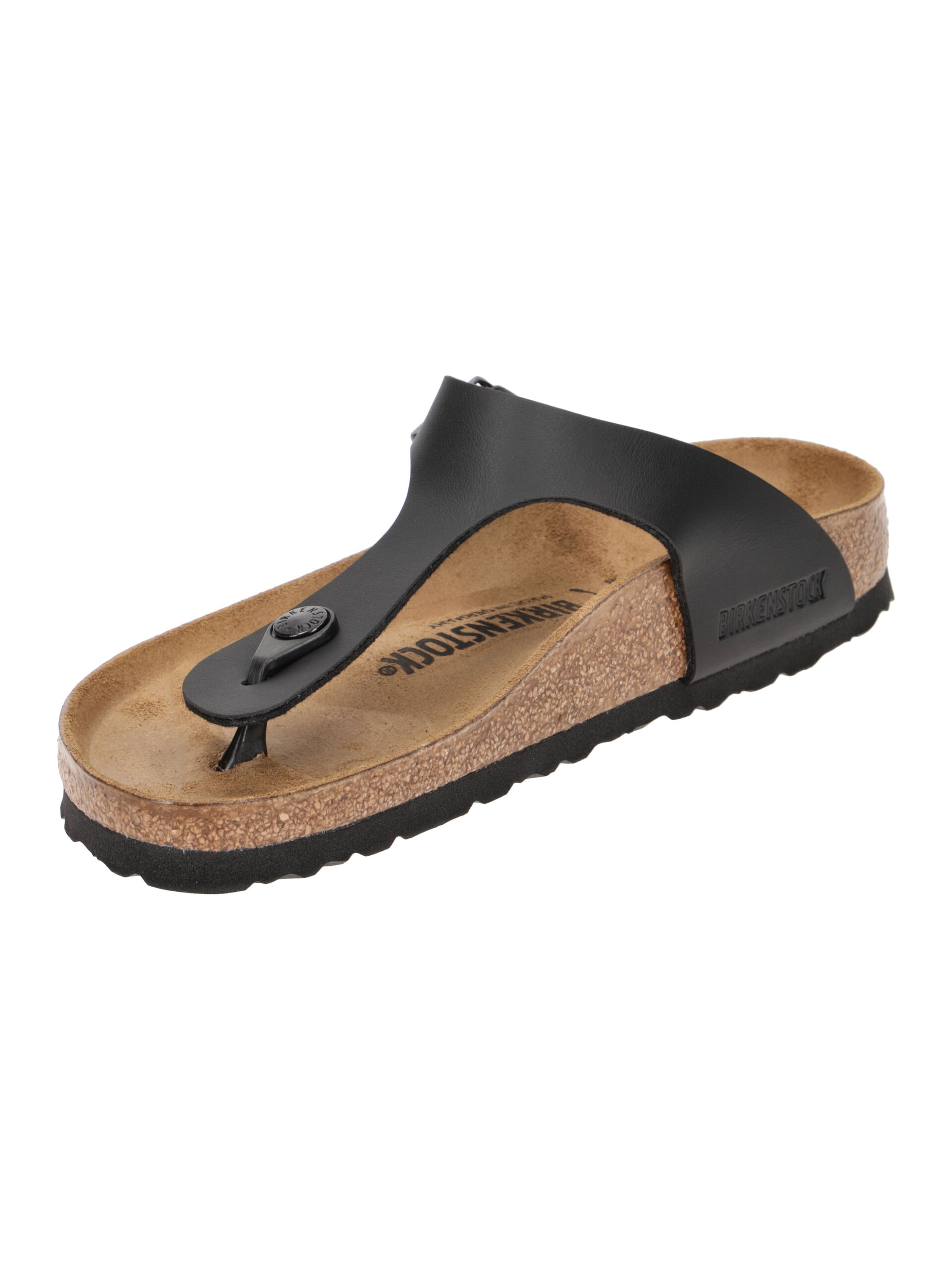 BIRKENSTOCK Pantolette in Schwarz