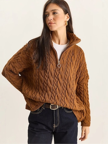 Pullover di Bianco Lucci in marrone