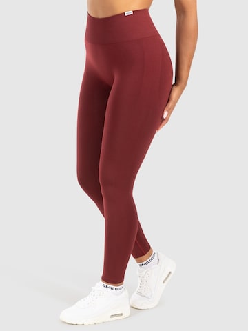 Skinny Leggings 'Pemmy' Smilodox en rouge